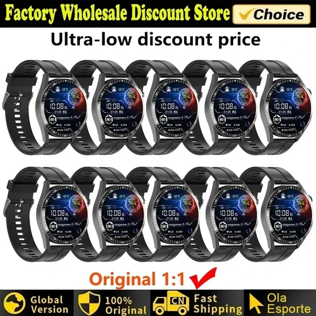 2024 New  Smart Watch 5 Pro Men Women AMOLED 420*420 HD Screen Heart Rate Bluetooth Calls Waterproof SmartWatch For Android IOS