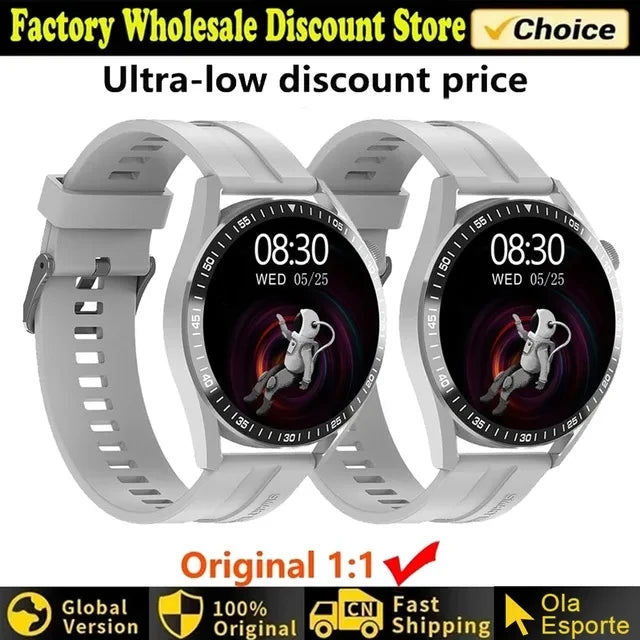 2024 New  Smart Watch 5 Pro Men Women AMOLED 420*420 HD Screen Heart Rate Bluetooth Calls Waterproof SmartWatch For Android IOS