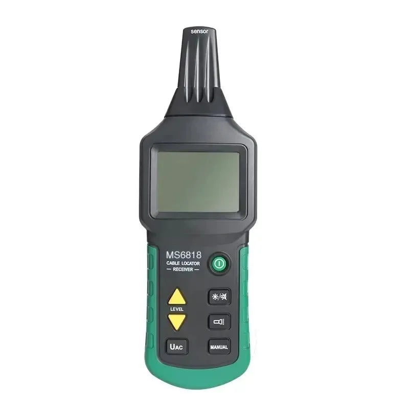 MS6818 Cable Metal Pipe Finder Underground Tester Short Circuit Interruption Detection 30-400V AC/DC Professional Cable Locator