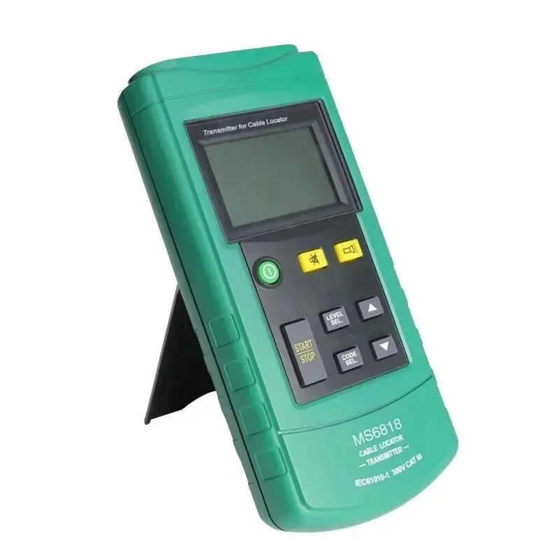 MS6818 Cable Metal Pipe Finder Underground Tester Short Circuit Interruption Detection 30-400V AC/DC Professional Cable Locator