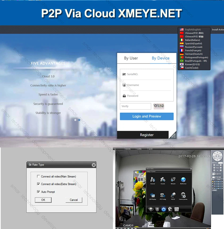 Smar H.265 Max 4K Output CCTV NVR Face Detection 9CH 10CH /16CH 32CH  4K Security Video Recorder Motion Detect P2P Onvif XMEYE