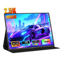 ZEUSLAP 16" 2.5K 144hz Portable Monitor 2560*1600 16:10 100%sRGB 500Cd/m²  Travel Gaming Display for Laptop Switch ps4 ps5 Xbox