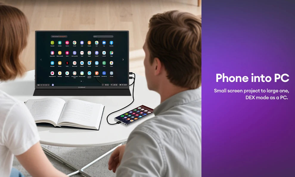 ZEUSLAP 16" 2.5K 144hz Portable Monitor 2560*1600 16:10 100%sRGB 500Cd/m²  Travel Gaming Display for Laptop Switch ps4 ps5 Xbox