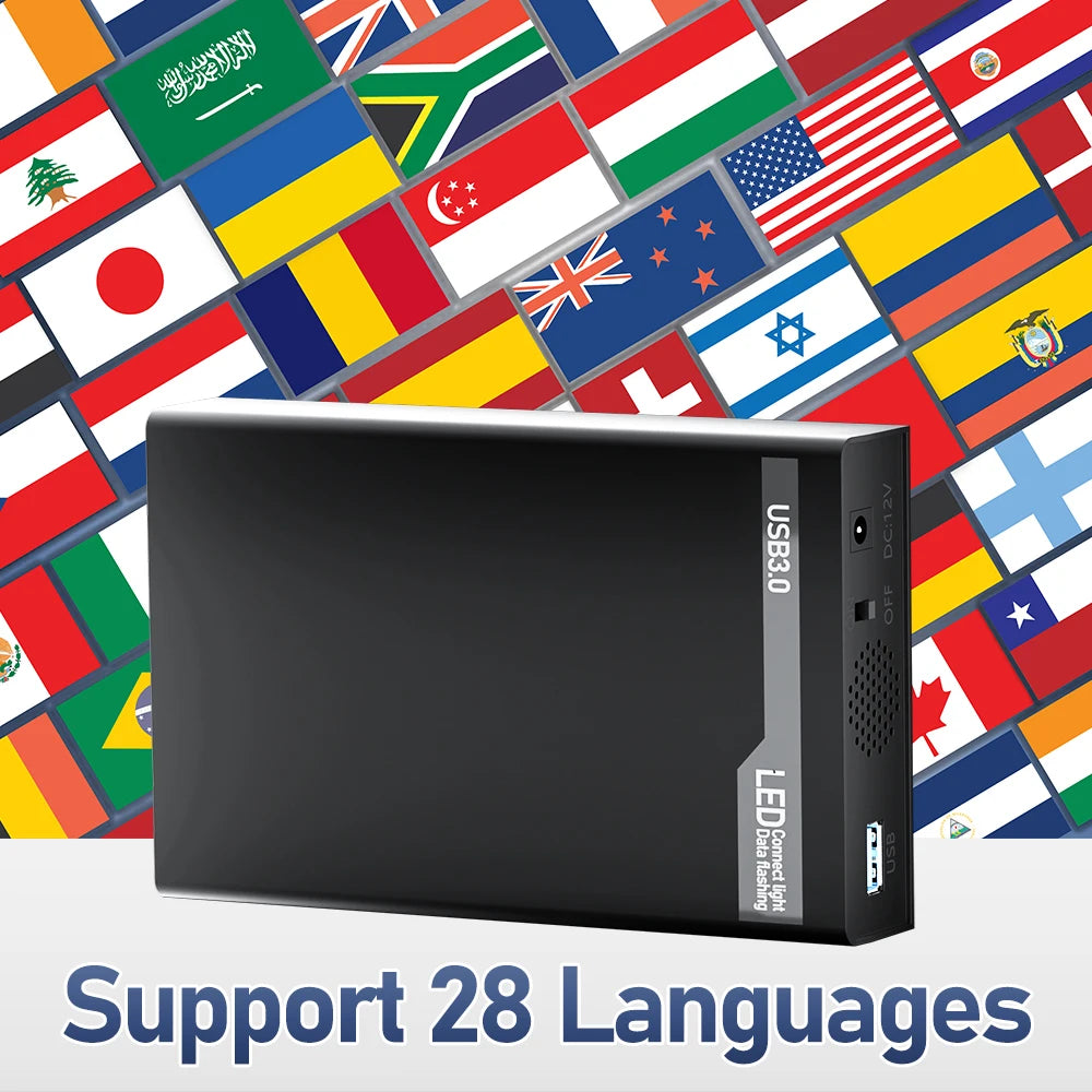 Mix 500GB Gaming HDD Retro Video Game Console Retrobat＆Playnite＆Launchbox OS for XBOX/PS3/PS2/Switch/Wii/WiiU with 38000+Games