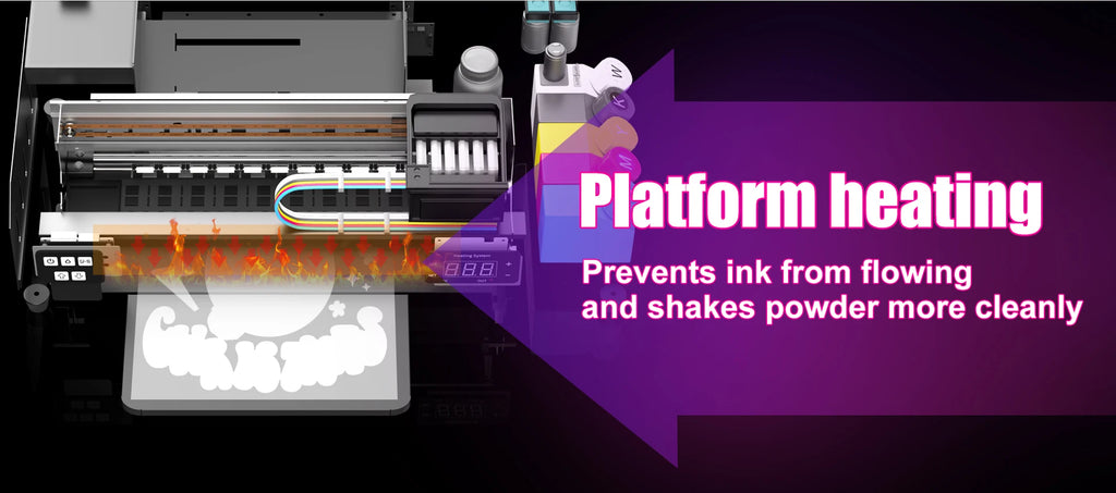 A4 DTF Printer for Epson L805 Printhead 8.5inch Roll DTF Printer Direct to Film DTF Printer For Clothes tshirt Printing Machine