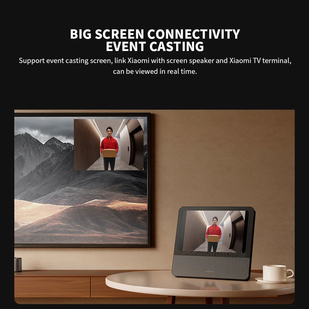 Xiaomi Smart Cat eye 2 WiFi Wireless Camera Video Peephole Doorbell 3MP HD Infrared Night Vision 180 Wide Nngle For Mi Home APP