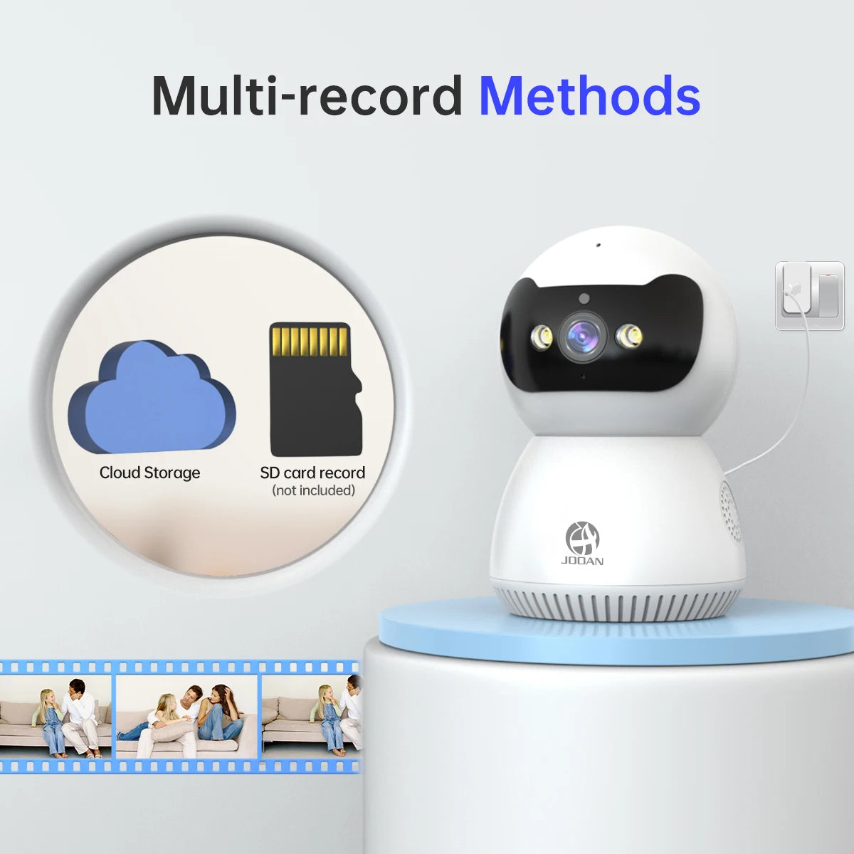 JOOAN 5MP 3MP IP Camera 5G WiFi Smart Home Indoor Wireless IP Surveillance Camera CCTV Camera AI Tracking Security Baby Monitor