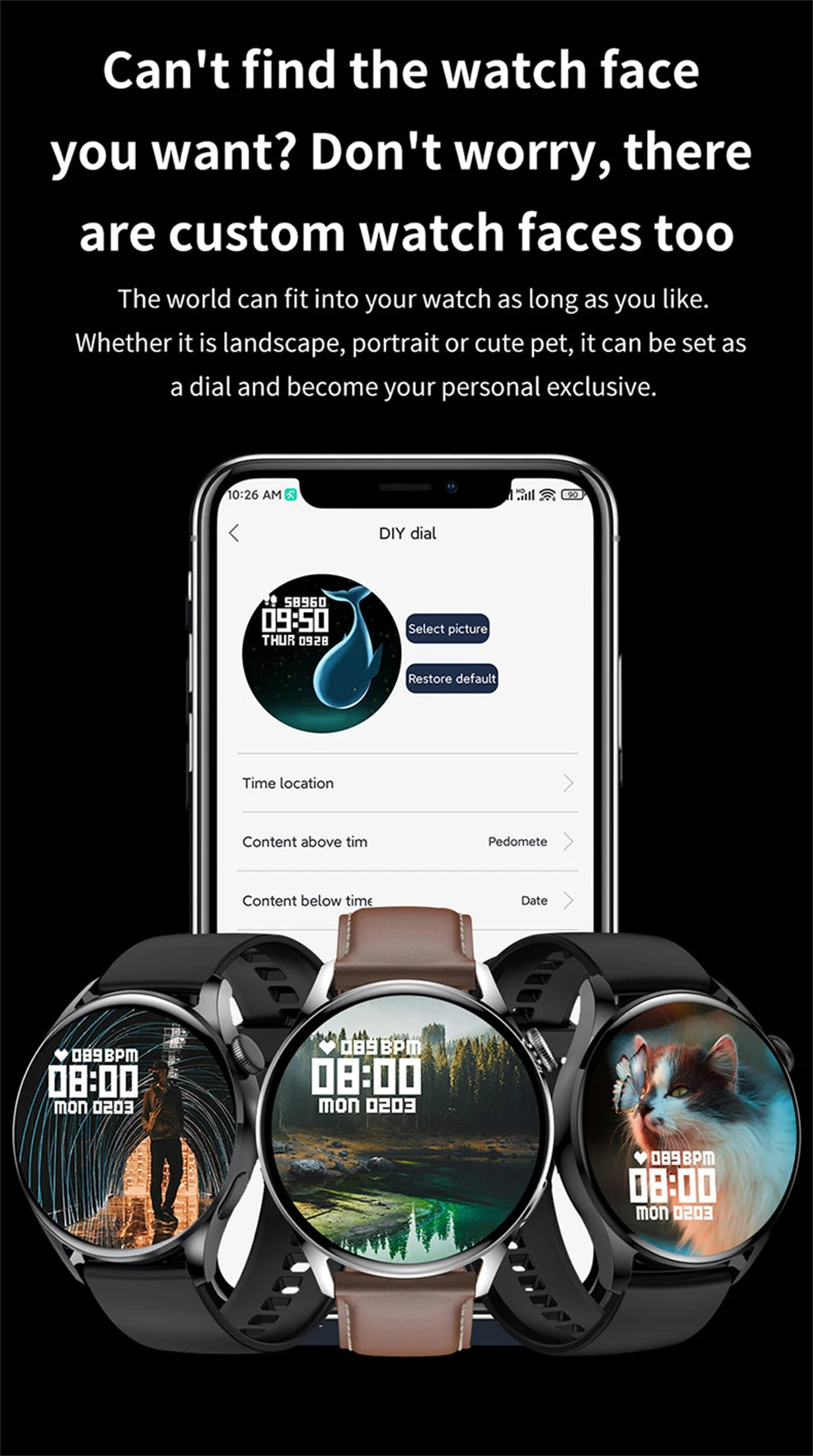 2024 New  Smart Watch 5 Pro Men Women AMOLED 420*420 HD Screen Heart Rate Bluetooth Calls Waterproof SmartWatch For Android IOS