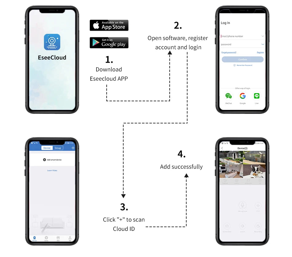Hiseeu 3/5/8MP WIFI Security Camera Kit Night Vision One-way Audio P2P 16CH NVR Bullet Camera  Wireless CCTV Surveillance System