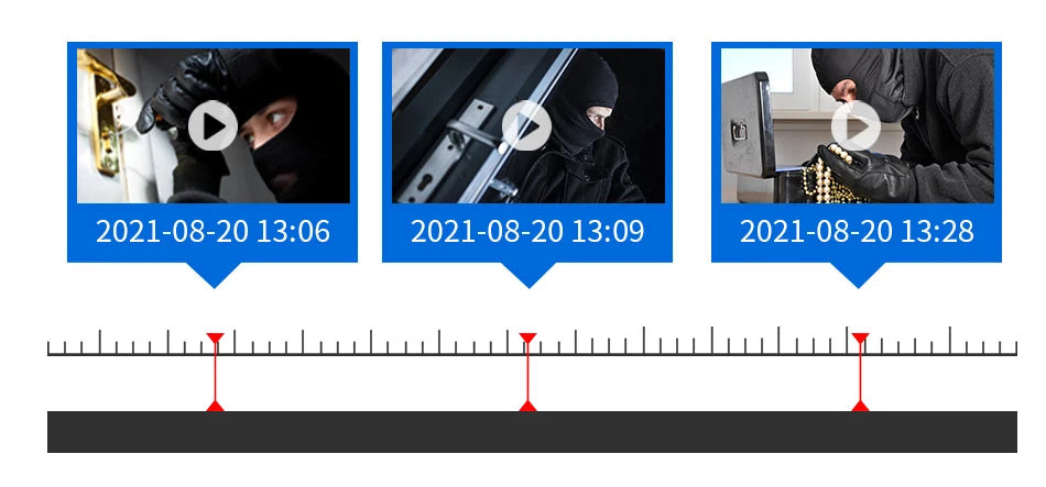 Hiseeu 3/5/8MP WIFI Security Camera Kit Night Vision One-way Audio P2P 16CH NVR Bullet Camera  Wireless CCTV Surveillance System