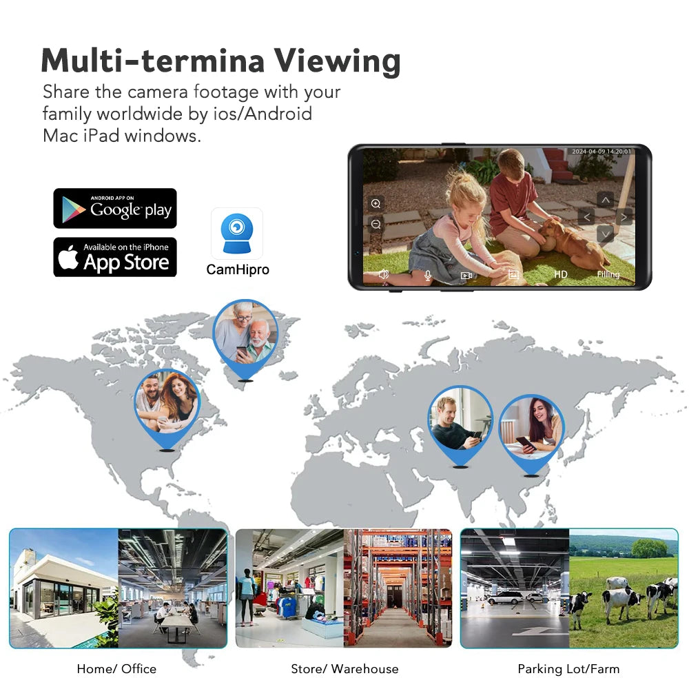 Outdoor IP Camera 8MP 5MP 4G Sim Card WIFI POE AI Auto Tracking 30X Zoom PTZ Speed Dome Two Way Audio IR 80m Surveillance Camera