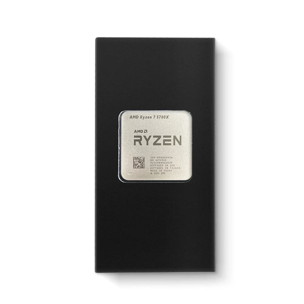 NEW AMD Ryzen 7 5700X 8-Core 16-Thread AM4 Applicable to B550 3.4GHz 65W 7NM L3=32M R7 5700X Gaming Processor DDR4 No Fan