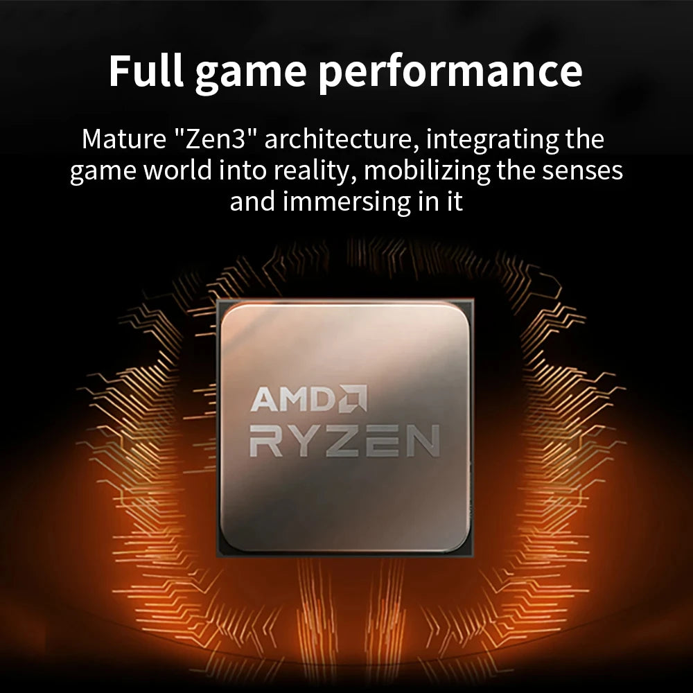 NEW AMD Ryzen 7 5700X 8-Core 16-Thread AM4 Applicable to B550 3.4GHz 65W 7NM L3=32M R7 5700X Gaming Processor DDR4 No Fan