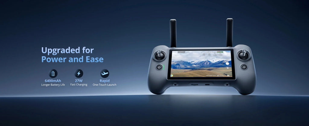 Potensic C0 ATOM 2 Drone with PTD 1 Remote Control 4K Video, 8K Photo Camera 10KM 2.7K Vertical Shoot, AI Night Shoting AI Track